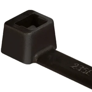 Newlec Cable Tie 4.6mm x 385mm Nylon Black [Pack=100]