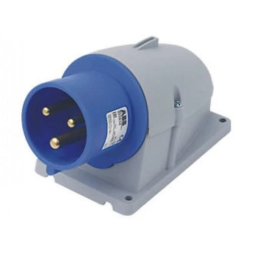 Gewiss Appliance Inlet 2P+E Angled 32A 220V IP44 - Image 2