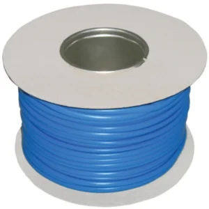 Greenbrook 4mm Blue PVC Sleeving 100m