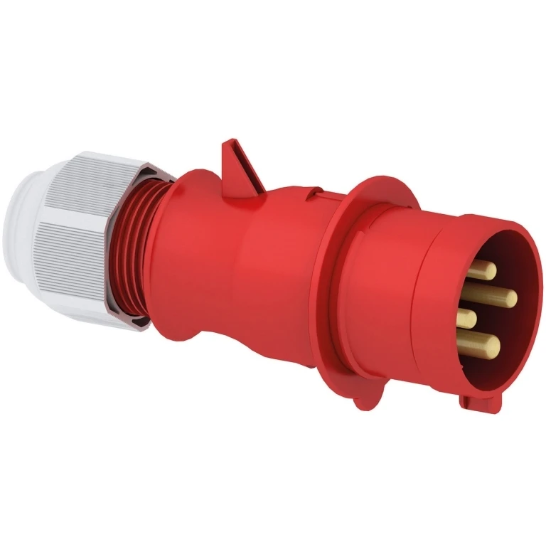 CEENorm Plug 32A 400V 4 Pole IP44 - Image 2