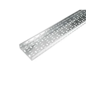 Unistrut Tray Cable Heavy Duty Return Flange 300 x 50mm x 3m Pre-Galvanised Steel
