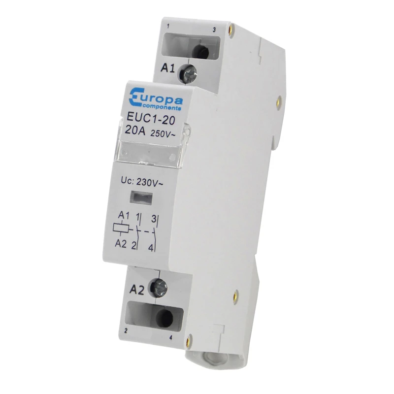 Europa Contactor Modular 2Nc 20A 230V - Image 2