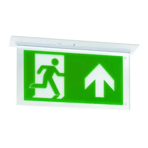 JCC a Leviton Company Exit Sign Recessed Blade Emergency IP20 8.6W 6000K 40lm