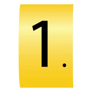 Cablecraft Marker Reel Cable K Type 4.2-7mm Black/Yellow [Pack=500]