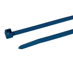 HellermannTyton Cable Tie Metal Content 200mm x 4.6mm Blue [Pack=100]