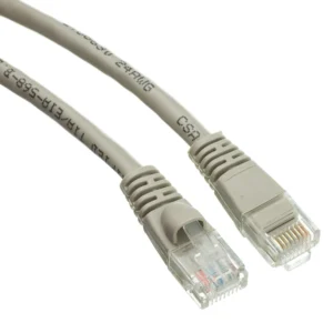 Newlec Patch Lead Networking Snagless CAT6 5 Meter Grey