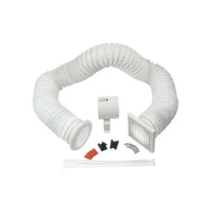 Manrose 85M/H 100Mm Shower Duct Fan Kit With Timer White