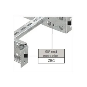 Legrand Connector 90D End&Bracket To Ladder Fastening Hot Dipped Galvanised Supp