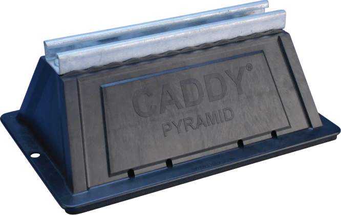 nVent CADDY Rooftop Pyramid ST Fixed Strut Support, 254 mm x 122 mm - Image 2