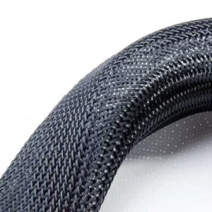 Cablecraft 10mm Braided Sleeving Black - 100m