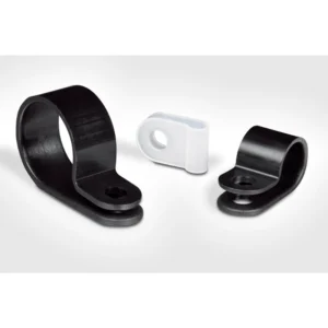 HellermannTyton Hellerman P Clip 9.5mm Blk PK=100