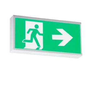 Knightsbridge MLA Running Man Legend for product EMRUN with Right Facing Arrow