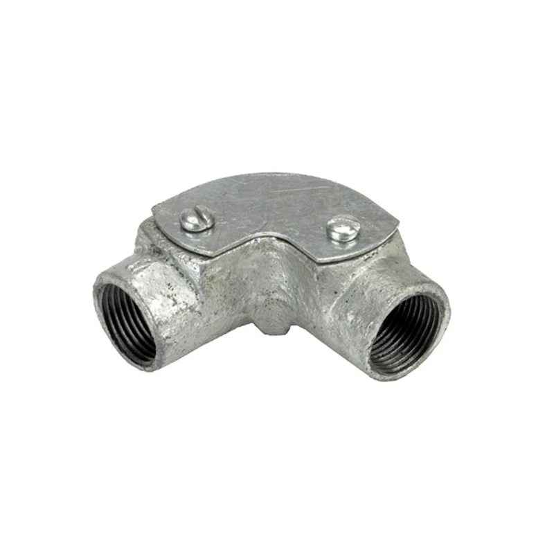 Niglon 20mm Galvanised Malleable Steel Inspection Elbows - Image 2