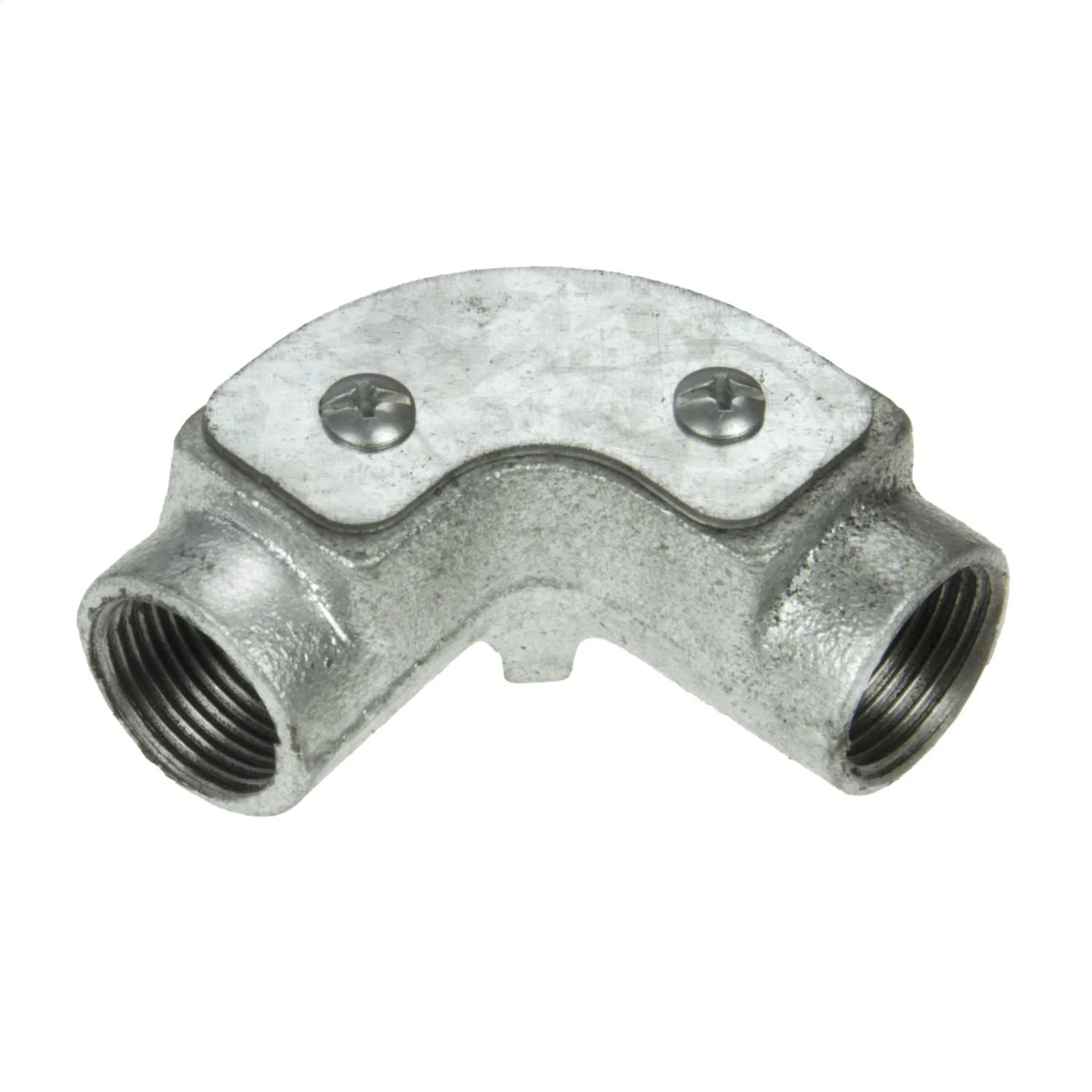 Niglon 20mm Galvanised Malleable Steel Inspection Elbows - Image 4