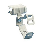 nVent CADDY H-MSM Conduit/Pipe to Flange Clip, Side Mount, Spring Steel, 14 - 20 mm Flange, 18 - 30 mm Outer Diameter