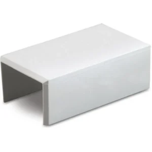 Newlec Mini Trunking Internal Coupler 40 x 40mm PVC White