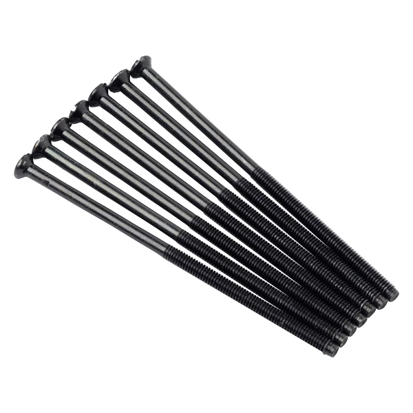 Click Scolmore Black Nickel Plated Steel Standard M3.5 Diameter 75mm Long Screws (Bag 100) - Image 2