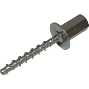 Newlec Concrete Fixing Screw Threaded Accepts M8+M10 Fixings [Pack of 100]