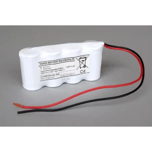 Yuasa Battery 4.8V 4.0Ah Ni-Cd 131 x 33.5 x 62 mm