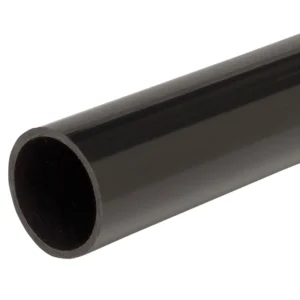 Marshall-Tufflex Heavy Gauge Round Conduit PVC-U 32mm x 3mBlack