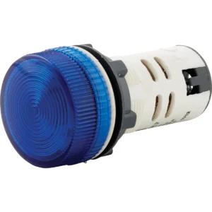 Newlec Indicator Lamp LED Blue 230V AC 22mm IP65