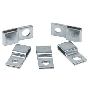 Newlec Cable Tie Mount 10.2mm x 23mm 4.2mm hole 316 Grade Stainless Steel [Pack=100]