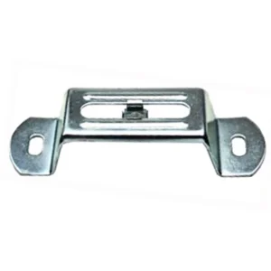 Metpro 1-Slot 1-Nut Bright Zinc-Plated Steel Stand-Off Bracket 75mm