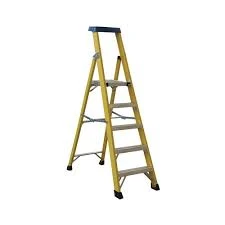 Greenbrook Fibreglass Ladder Platform 7 Step Plus Platform 2830 x 706 x 1827mm