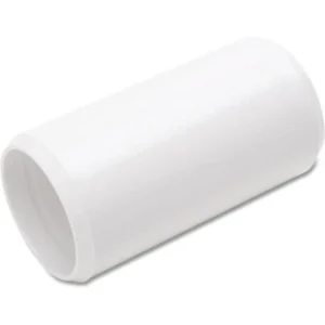 Newlec 25mm PVC Conduit Straight Coupler White [Pack=10]