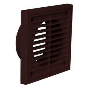 Manrose 100mm 4 Inch Brown Grille