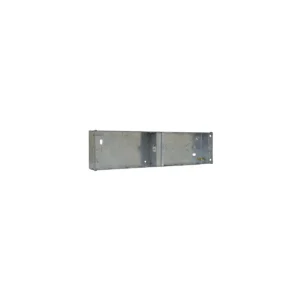 Niglon Box Flush 2 x 2 Gang 25mm Metal