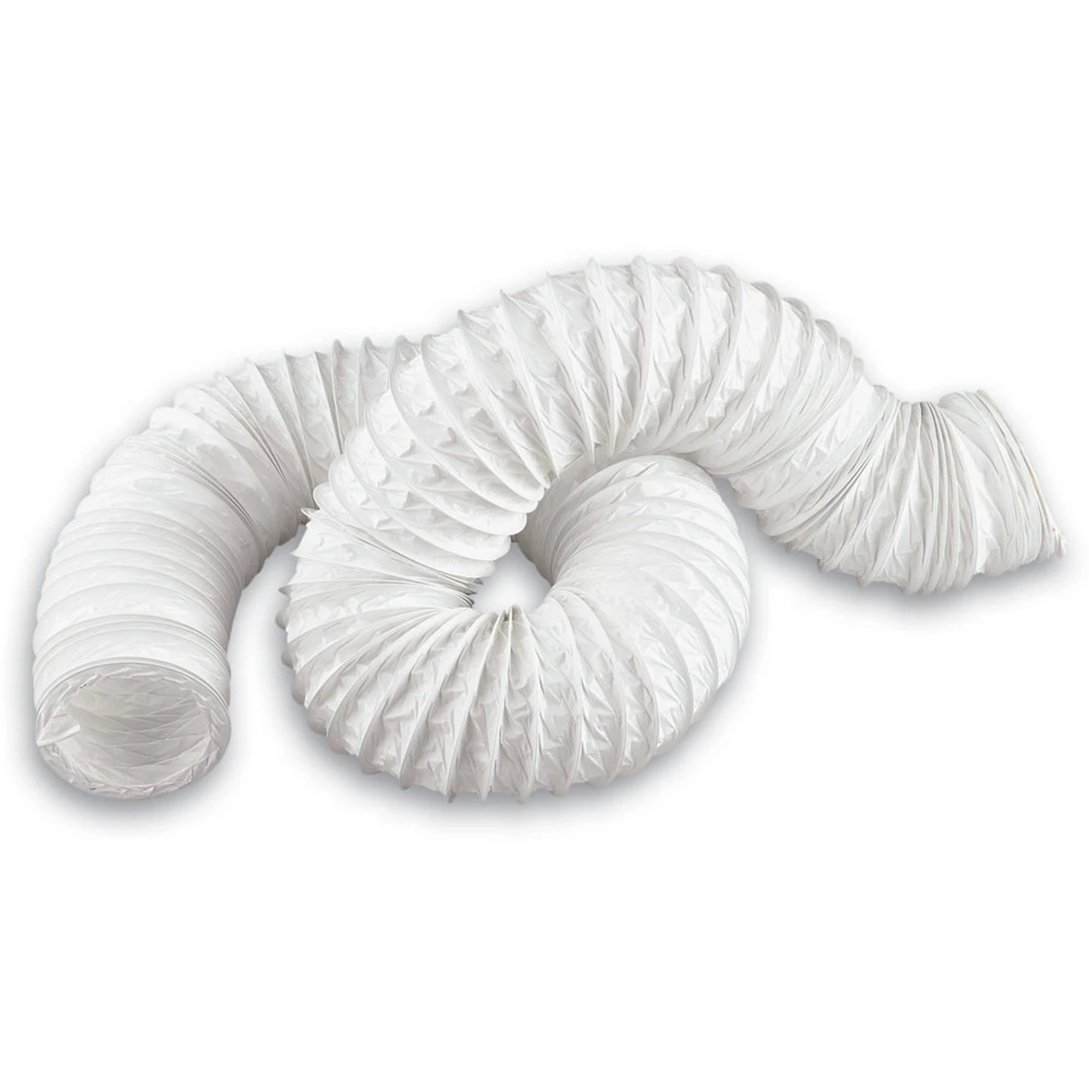 Newlec Ventilation Flexible Ducting 100mm 3 Meter Length PVC White - Image 2