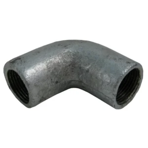 Metpro Galvanised Steel Normal Elbow 20mm