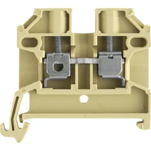 Weidmuller Terminal Sak 2.5/35 Screw Connection 44.5 x 6.1 x 40mm² Beige [Pack=20]