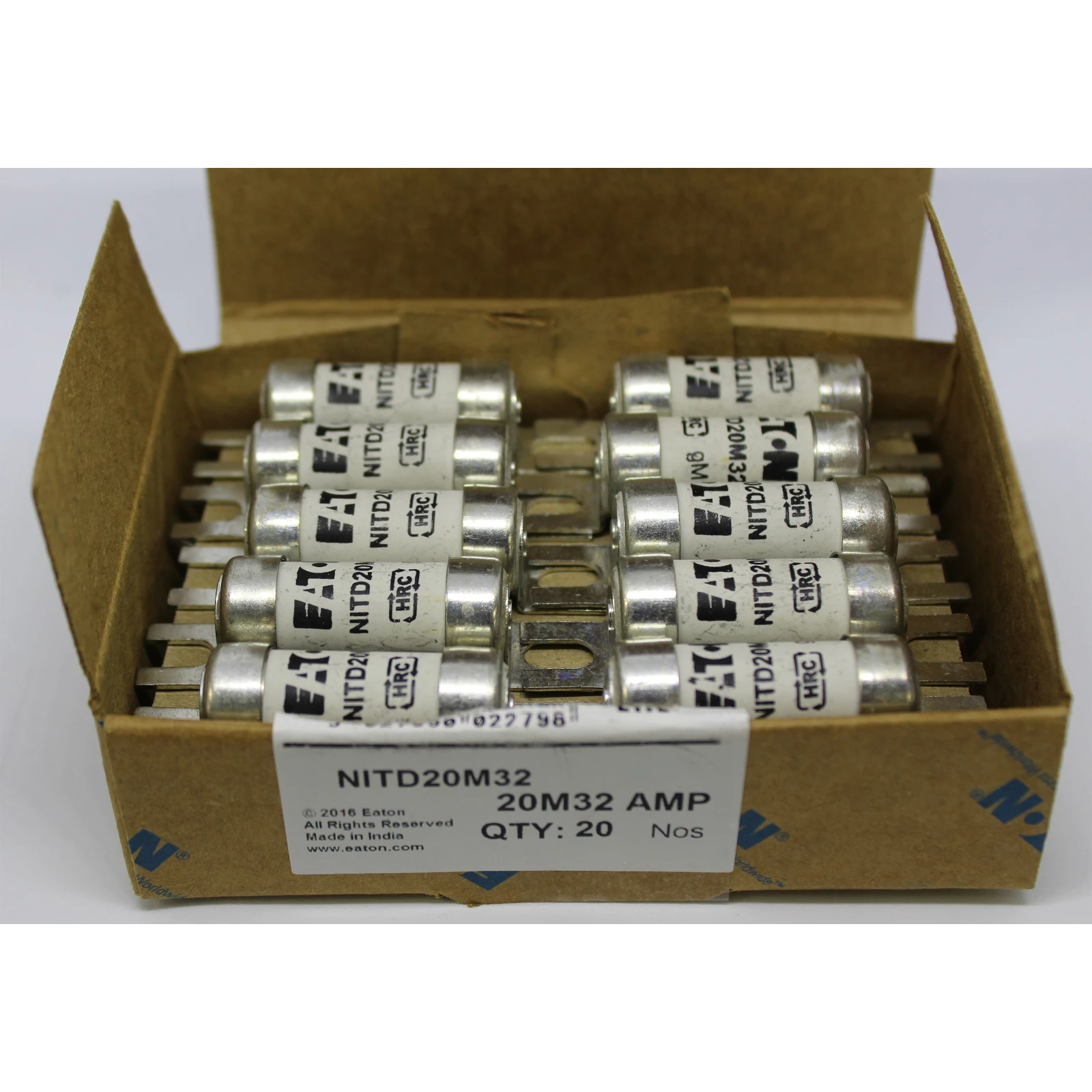 Newlec Motor Rated Industrial Fuse Link 20MR32 Rated BS88 55mm - Image 3