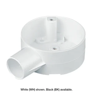 Marshall-Tufflex PVC-U 1-Way Terminal Box 20mm Black