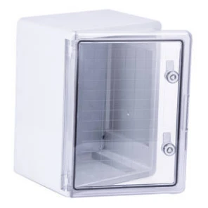 Wiska Distribution Box Wdb T4 Gr40140 Distribution Brd 400X300X220mm Grey Clear Door