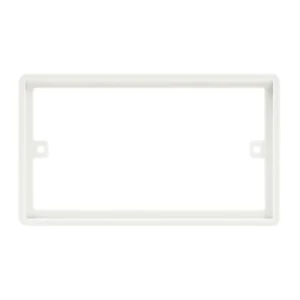 Niglon Frame 2 Gang Spacer 10mm White