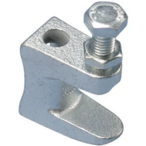 nVent CADDY Universal Beam Clamp, Plain, 13 mm Hole, 26 mm Max Flange