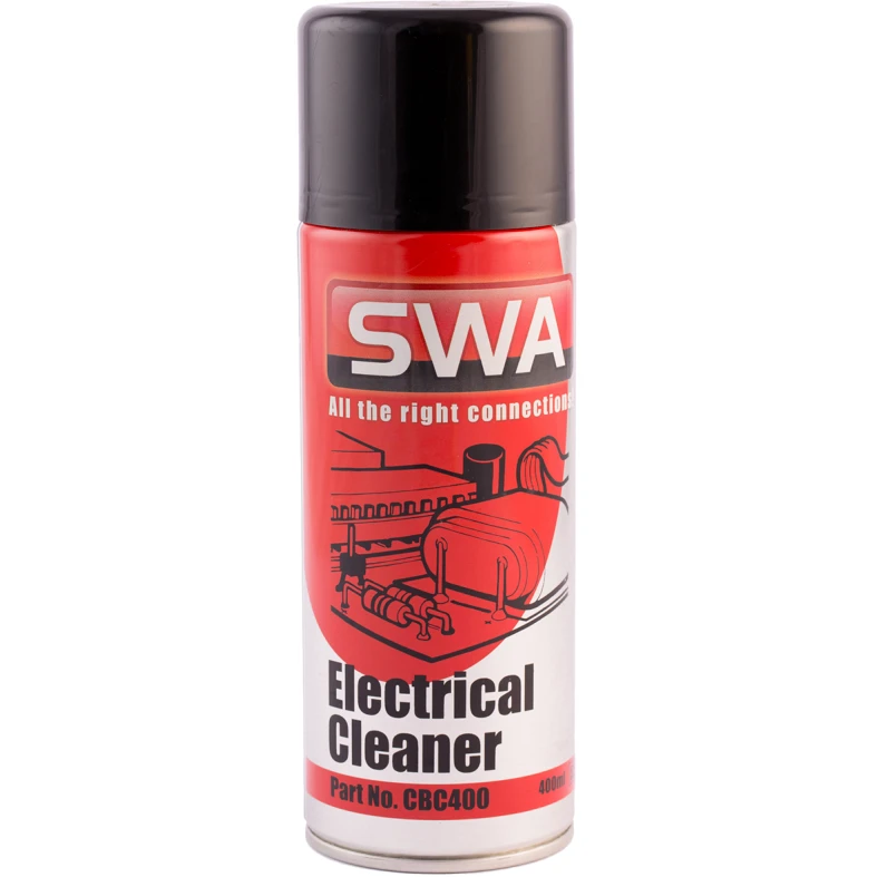 SWA Aerosol Electrical Contact Cleaner 400ml Black - Image 2