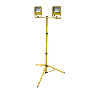 Deta Task Light LED Tripod 2 x 10W 4000K 2 x 900lm 110V IP65 Yellow