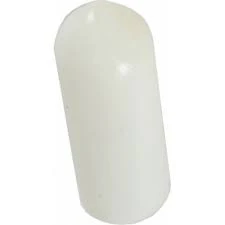 Metpro M10 Threaded Rod Top Hat Cover Cap White