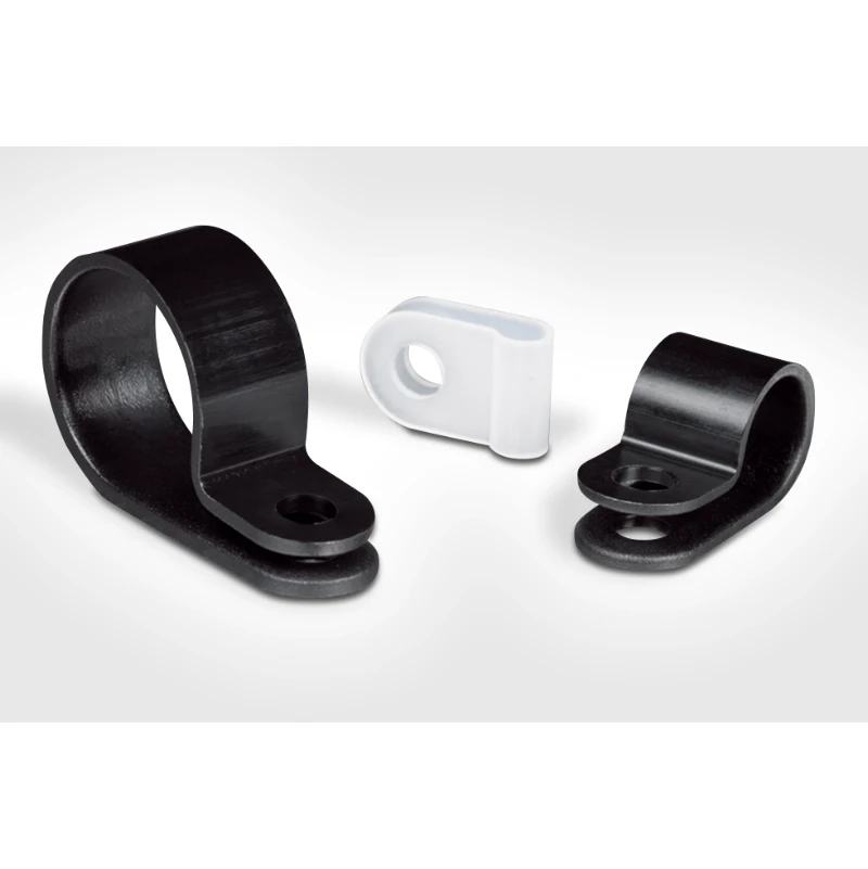 HellermannTyton Hellerman H6P P Clip 11.0mm Blk PK100