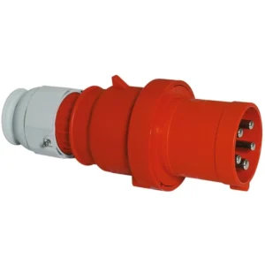 CEENorm Plug Cable Gland 5P IP44 6H 63A 415V