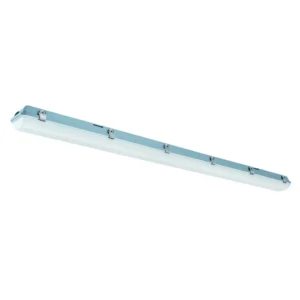 JCC a Leviton Company Luminaire Twin Batten LED 4000K 60W 5Ft White Anticor