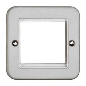 Deta Data Plate 1 Gang 2 Module Metalclad