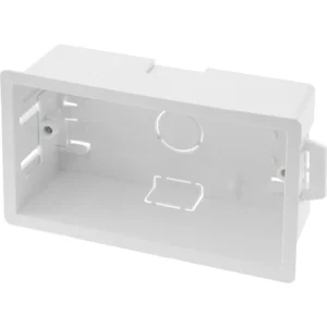 Newlec Dry Lining Plasterboard Box 2 Gang 47mm ABS