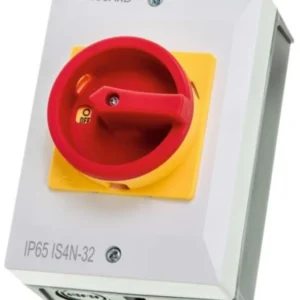 Timeguard Switch 4P Isolator Rotary IP65 32A