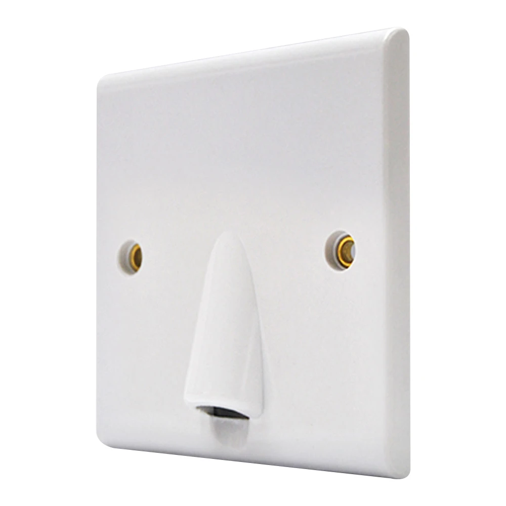 Deta Connection Plate Slimline Flex Outlet 25A Moulded White - Image 2