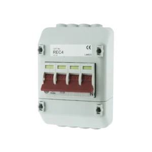 Wylex Isolator Switch Scottish Power Four Pole 100A Supply